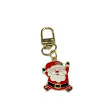 Móc khóa Giáng Sinh hình Ông già Noel và Người bánh gừng, phụ kiện treo túi, quà tặng nhỏ cho tiệc lễ hội, phù hợp cho thanh thiếu niên và người lớn, món quà hoàn hảo - Nhiều màu - Xem 7