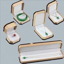 6pcs/1pc Creative Bow Jewelry Gift Storage Box, Suitable For Necklace, Earring, Pendant, Bracelet, Ring Storage And Display, Valentine's Day Gift Packaging And Small Jewelry Storage Box, Elegant Jewelry Storage And Display Box, Multi-Functional Minimalist Design, Suitable For Halloween, Year-End And Christmas Events - Bow Jewelry Box - View 4