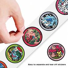 Hasbro 500pcs/Roll Stiker Dekoratif Kartun Pokémon untuk Jurnal dan Penyegelan - MultiWarna - View 4