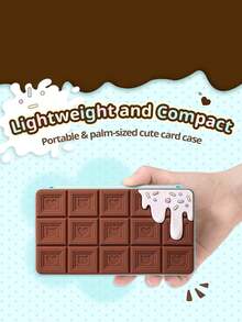 GeekShare 1pc Chocolate Design 24-Slot Switch 2 Game Card Case (Holds 24 Game Cards And 24 SD Cards) - View 5