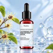 Lactic Acid Pore Refining Serum 30ml, Gently Removes Dead Skin Cells, Tightens Pores, Regulates Excess Oil, Soothes Skin And Locks In Moisture, Improves Rough And Uneven Skin Texture, Makes Skin More Delicate And Smooth - 30ml - View 8