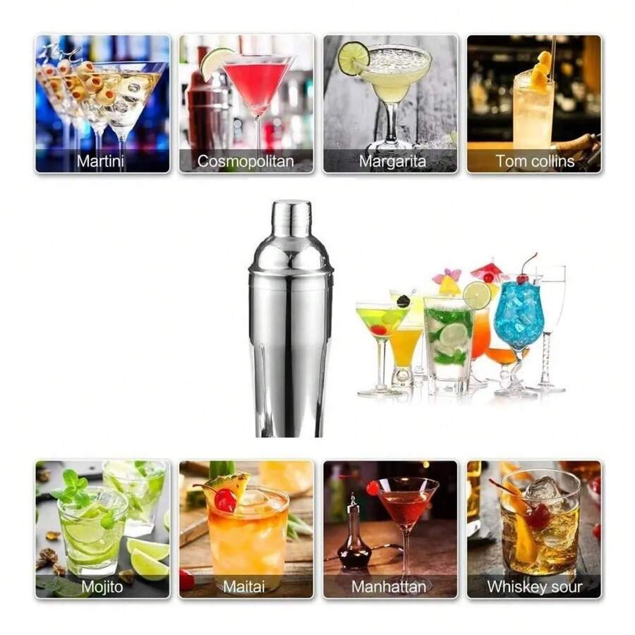 550ml Cocktail Shaker For Barman And Bartender - View 1
