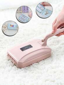 Bàn chải cầm tay di động làm sạch bụi vải, dụng cụ lấy xơ vải tái sử dụng, phù hợp cho sofa, chăn ga gối đệm, thảm và ghế ngồi, dụng cụ làm sạch tóc và bụi gia dụng nhiều màu - Chổi phủi bụi - Xem 2
