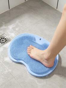 Foot Cleaning And Anti Allergic Foot Cleaner With Suction Cup - Anti Slip Shower Foot Scrub Massager, Non Scented Deep Exfoliating, Paired With Hooks, Suitable For Home Relaxation In 4 Seasons - Multicolor - View 5