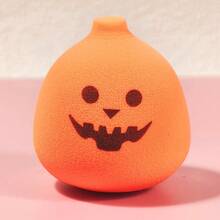 Halloween Themed Makeup Sponges, 3/6 Pcs Cute Ghost Pumpkin Shaped Cosmetic Sponges For Facial Cosmetic Application - Multicolor - View 5