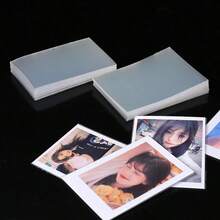 50PCS-5.6*8.7cm High Transparency Card Sleeves, Suitable For 3-Inch Small Cards, Mini Cards, K_pop Photo Cards And Star Album Protective Covers - Multicolor - View 7