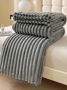 Small Blanket, Thick Soft Warm Fleece Blanket. Perfect For Napping, Air-Conditioned Rooms, Office And Camping. Suitable For All Seasons; Ideal Gift For Home And College Dorm. - Multicolor - View 5