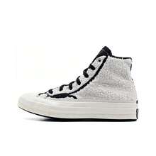 Converse Chuck 70 Chuck Taylor All Star Versatile Durable High-Top Canvas Shoes Unisex White/Black - White - View 10