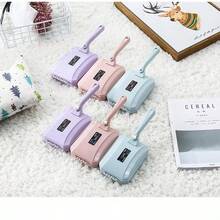 Bàn chải cầm tay di động làm sạch bụi vải, dụng cụ lấy xơ vải tái sử dụng, phù hợp cho sofa, chăn ga gối đệm, thảm và ghế ngồi, dụng cụ làm sạch tóc và bụi gia dụng nhiều màu - Chổi phủi bụi - Xem 3