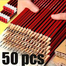 50/30pcs Premium HB Pencils With Eraser - Smooth Writing, Suitable For Classroom, Office And Studio Drawing And Shading - Premium Wood Barrel | Hexagonal Grip, Break-Resistant Lead, Latex-Free Eraser, Suitable For Notes, Exams, Journals And Artistic Creation - Pencil - View 11
