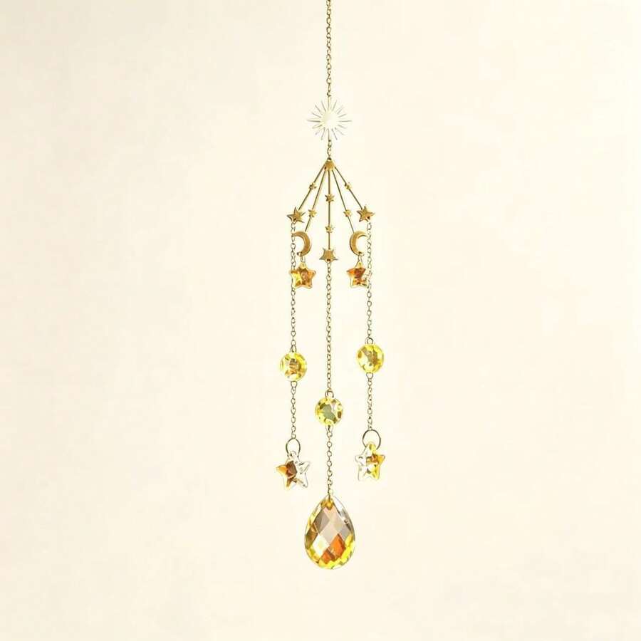 1pc Garden Yard Sun Catcher, Suitable For Garden, Balcony, Wall, Car Hanging, Bedroom, Kitchen, Office, Home Decor
