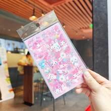 Hasbro Sanrio Family 1 Pack/4 Sheets Hello Kitty Apple House Cartoon Cute DIY Planner Sticker Decal For Water Bottle - Multicolor - View 5