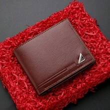 1pc Men's Short Wallet, Fashionable Slim Soft Wallet, Large Capacity Multi-Card Slots, Can Store Large Bills, Simple Coin Pouch, Credit Card/Bank Card/ID Card/Photo Slot/Phone, Business Casual Style, Ideal Gift For Men's Birthday Or Partner, Fashionable Youth Style Suitable For Both Men And Women. Large Capacity Multi-Card Slots - Multicolor - View 13