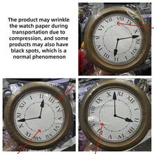 1pc Halloween White Rabbit Costume Accessory Party Supplies Clock Necklace, Hip Hop Rap Style Clock Necklace, Suitable For Party Costume Props (Simulation Decorative Item Only, No Actual Function) - Multicolor - View 7