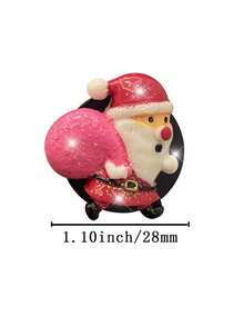 4pcs Random Cute Christmas Car Air Vent Aromatherapy Clips, Colorful Old Man Car Interior Decor, Holiday Fragrance Gift - Christmas Decorations - View 3