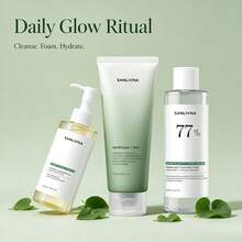 Heartleaf And PHA Skincare Collection | Cleansing Liquid, Foaming Cleanser And Soothing Toner For Daily Hydration, Korean Skincare - Heartleaf Calming Three-piece Set - View 1
