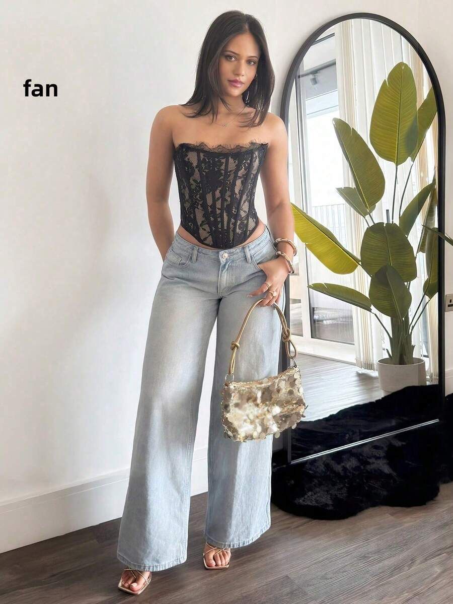 Women Tops - Black - View 1