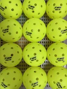 9pcs Franklin X-40 74MM Pickleballs, No Mesh Bag, USAPA Approved, For Tournament Play, Durable, Indoor And Outdoor Use - Multicolor - View 1