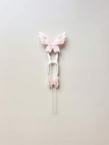 3D Butterfly Perler Bead Pen, 2.6mm Small Bead Double Needle Effort-Saving Design, Multiple Colors Available, Easy Bead Pickup Without Clogging For Beginners, Ceramic Needle. Suitable For Perler/Hama Bead Crafts, Pixel Art Creation, Classroom DIY And Bead Storage Organization. - Butterfly - View 11