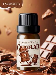 EMBRACEX. 10ml Chocolate Fragrance Oil, Cocoa Aromatherapy Oil, Chocolate Car Air Freshener, Suitable For Humidifier, Diffuser, Candle Making, Aromatherapy Oil, Humidifier, Flameless Aromatherapy Gift For Women, Mom, Girlfriend, Reed Diffuser - Chocolate - View 2