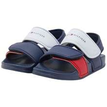 Tommy Hilfiger صنادل مسطحة أطفال - الأسود - مشاهدة 2