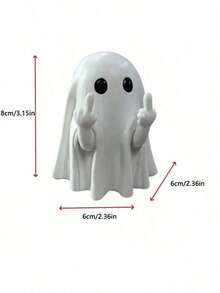 1PC Ghost Model Toy Home Decor Ornament Resin Material High Quality Funny Toy Birthday Gift Holiday Gift Perfect Gift - Multicolor - View 6