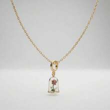 Klaudinni Rose Necklace - Silver - View 2