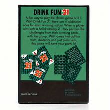 Drink Fun 21 Card Game With 56 Cards, The Ultimate Mystery 21 Card Game For Adults - Perfect For Entertaining Game Nights, Hilarious Card Game For Adults, Party Game Card - Multicolor - View 9