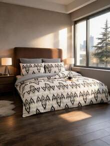 Tabea Home - Cozy Duvet Set - Beige - View 1
