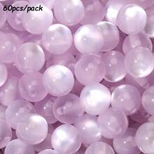 60pcs 10mm Multicolor Resin Imitation Cat Eyes Round Beads,DIY Handmade Jewelry Making Loose Beads Accessories - Beads - View 18