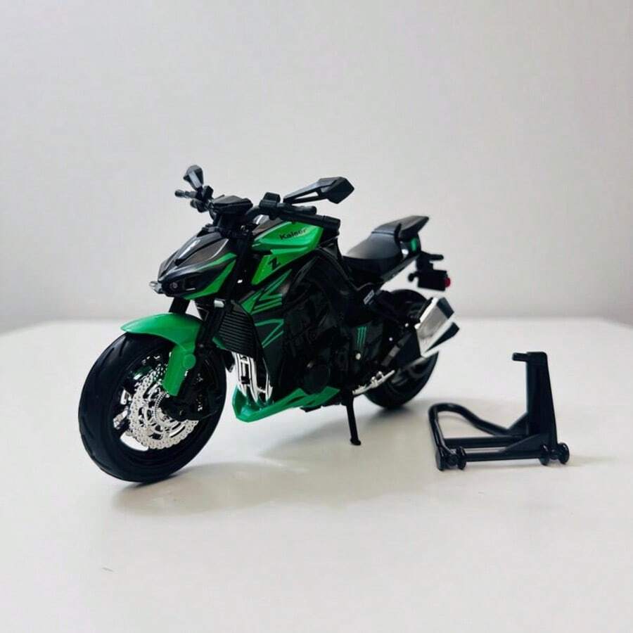 C C A 1 Piece 1:12 Scale Z1000 Motorcycle Alloy Simulation Model, Die-Cast Alloy Ornament, Suitable For Boys, Car And Motorcycle Enthusiasts For Collection And Gifting - Multicolor - View 1