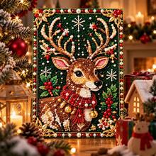 DIY Christmas Pearl Diamond Painting Kit, Pearl Handmade Craft Set, Colorful Pearl Beads Holiday Wall Decor, Christmas Home Decor Handmade, Suitable For Adults - A - View 12