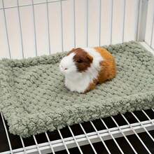 1pc/2pcs Small Animal Nest Blanket-20 * 15cm/7.87 * 5.91in Nest Mat Small Pet Hedgehog Winter Warm Mat Squirrel Rabbit Thickened Nest Blanket(Standard Size=Random Color 1pc) - A - View 4