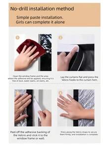 Window Drafts Too Cold In Winter! White Edge Zipper Thickened Aluminum Foil Insulated Curtain, Pull Zipper To Open Window Directly, Firmly Lock Indoor Temperature - Silver Cotton Curtain With White Trim and Center Zipper - View 9