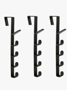 3/1 móc treo cửa phòng ngủ ký túc xá, móc treo tủ quần áo treo túi, mũ, quần áo sau cửa, giá treo lưu trữ gắn tường không cần khoan bằng nhựa, móc tổ chức đồ dùng gia đình, thanh treo túi, giá để ví, móc đa năng và móc phụ Magic Home - Nhiều màu - Xem 14