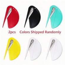 2/1pc Mini Plastic Envelope Opener, Durable Multi-Purpose Letter Opening Tool, Multiple Bright Colors Available, Lightweight And Portable, Suitable For Mail And Packages, Practical Desktop Stationery, Ideal For Home, School Classroom And Office Daily Use - Multicolor - View 13
