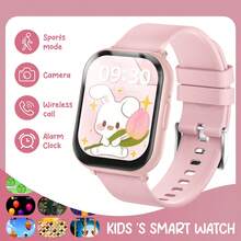 2026 New Smart Watch For Kids And Teens, Perfect Gift For Easter, Children's Day, Party And Birthday. 1.83-Inch Large Screen, 300mAh Neutral High-Definition Full-Screen Soft Silicone Strap, Weather Push, Customizable Widgets, Essential For Children's Daily Life - Multicolor - View 20