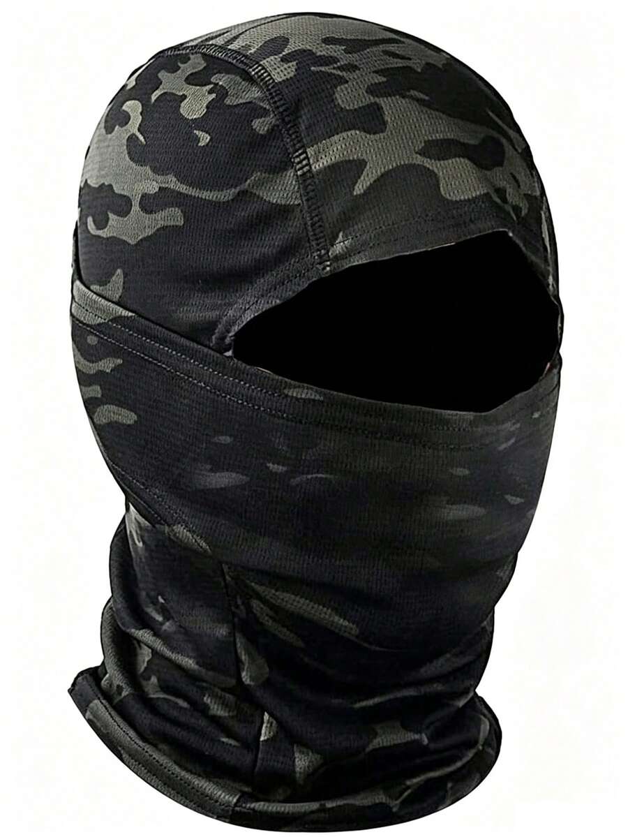 1pc/2pcs/3pcs Unisex Ski Balaclava Face Mask, Lightweight UV Protection Mask, Suitable For Motorcycle, Snowboarding And Other Sports; Unisex Breathable Full Face Mask, Suitable For Skiing And Other Outdoor Sports - Multicolor - View 1