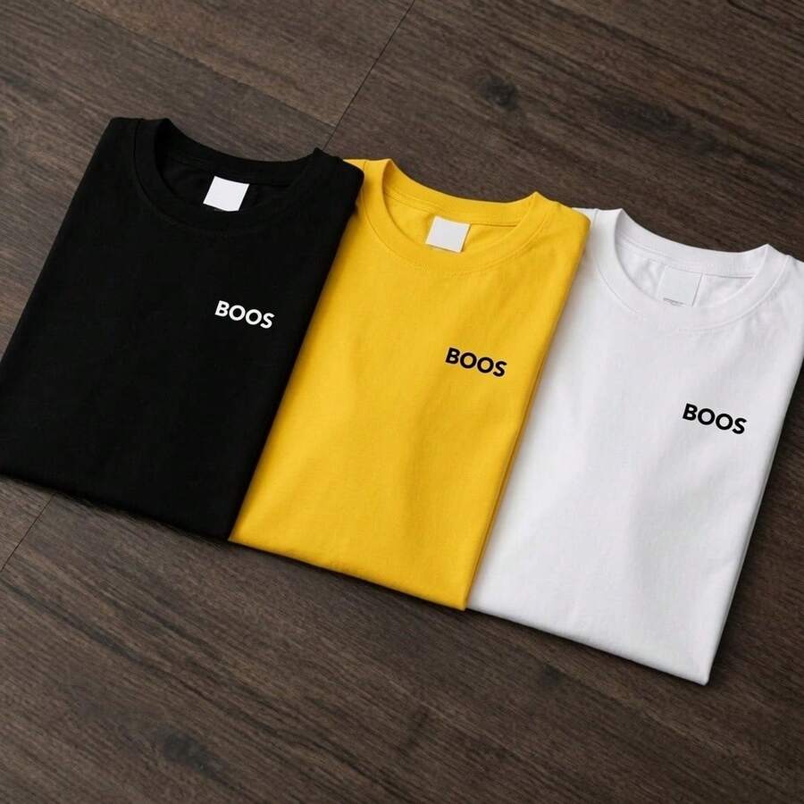Kit 3 Camisetas Masculinas Estampadas 