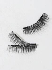 Glue-Free Magnetic False Eyelashes, Natural Criss-Cross Hair Flow, Soft Enlarging Effect For Eyes, Lively Makeup Look - View 6