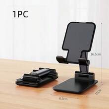 1pc Foldable Desktop Phone Stand, Adjustable Height Portable Phone Holder, Women Travel Kitchen Essential, Suitable For All Phones, Halloween Gift, Back To School - Multiple Styles - View 19