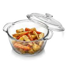Brandtrendy Cacerola Multiusos de Vidrio con Tapa 948 ml 2 Piezas - Ver 3