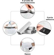 100 pcs Bolsas para Envios Paquetes,Sobres para Envios Embalaje,Autoadhesivas e Impermeables para el Envío de Ropa,regalos,Paquetería y Embalar. Resistentes y Opacas. - Tipo de Estilo default - Ver 8