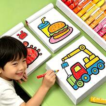 1 buah Buku Mewarnai Anak 32 Halaman, Cocok untuk Anak Usia 3-6 Tahun, Alat Aktivitas Orang Tua-Anak dan Mainan Pesta, Dapat Digunakan di Rumah dan Kelas, Hadiah Ideal untuk Kembali ke Sekolah dan Liburan - MultiWarna - View 1