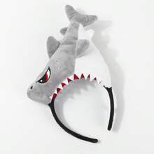 Bando Hiu, Topi Lucu, Aksesori Kostum Hiu, Bando Lucu, Bando Mewah, Aksesori Kostum Hewan Laut - MultiWarna - View 10