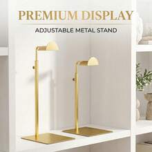 1/2pcs Exquisite Handbag Display Rack, Stainless Steel Material, 14.17in, Expandable To 23.62in, Suitable For Home/Boutique/Jewelry Retail Store | Easy Installation/Disassembly, Bag Hanging Rack - A - View 6