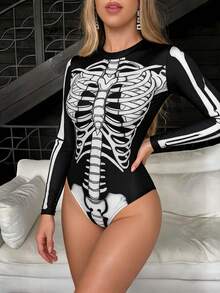 Women Bodysuits - Multi - View 2