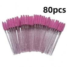 310pcs Disposable Makeup Brush Set With Storage Box, Includes Mascara Brush, Eyeshadow Brush, Lip Brush And Mini Applicator - Multicolor - View 12