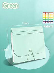 Convenient Solid Color Expandable Portable File Organizer, 13-Layer A6 Accordion Folder With Index Tabs, Coupon Storage Loose-Leaf Binder, Multi-Purpose Document Storage Box, Suitable For Office, School, Home, Bill And Receipt Filing, Gift For Parents - Multicolor - View 9