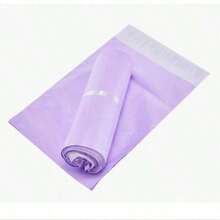 50/10pcs Light Purple Self-Sealing Waterproof Thickened Courier Bags, New Material Logistics Bags, Packaging Bags For Small Items, Jewelry And Clothing, Gift Packaging, Online Store Essentials - Light Purple - View 5